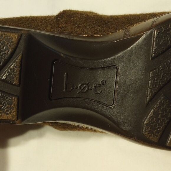 Brown Tweed b.o.c. Mules - Picture 9 of 11